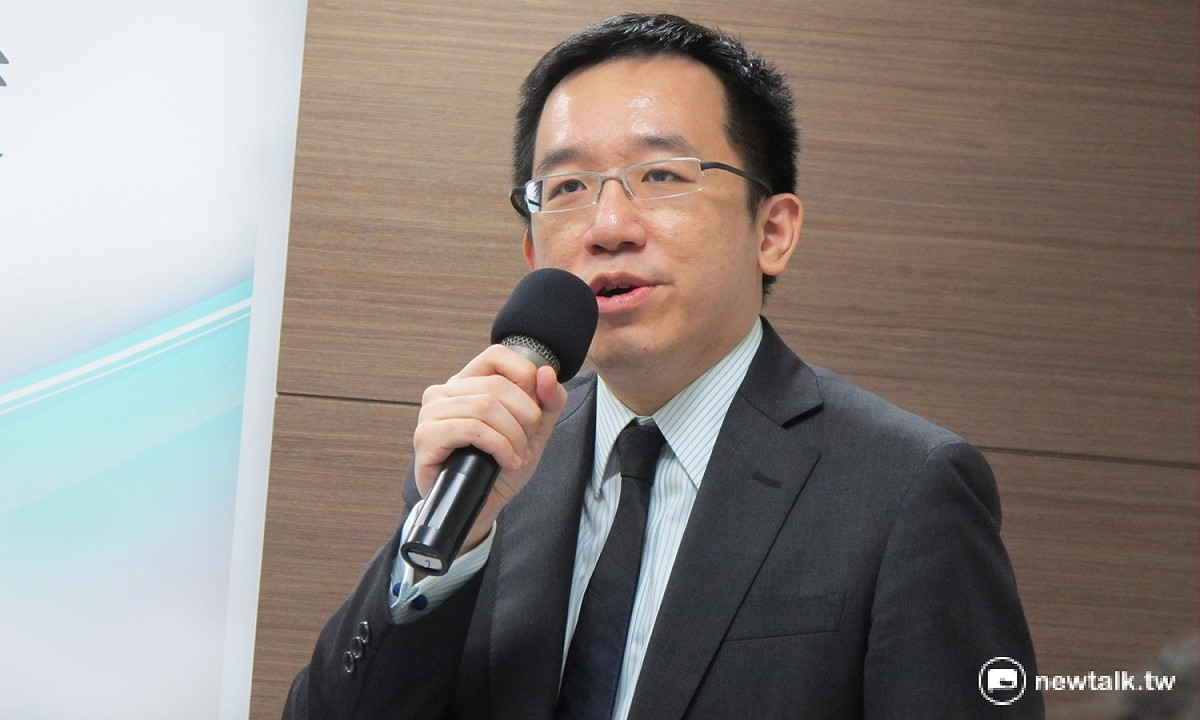 陳水扁兒子陳致中20日表示，關於出席陳幸妤診所能否公開談話一事，正跟法務部溝通中。 圖：林朝億/攝