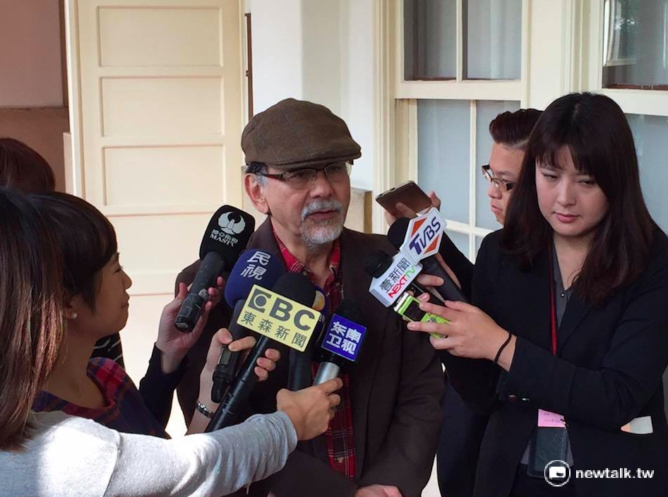 前民進黨立委林濁水5日受訪時提到，蔡英文與馬英九對於內閣體制都有同樣迷思，就是「迷信學者組成的技術官僚來主導國家政策」。 圖：鄭佑漢/攝