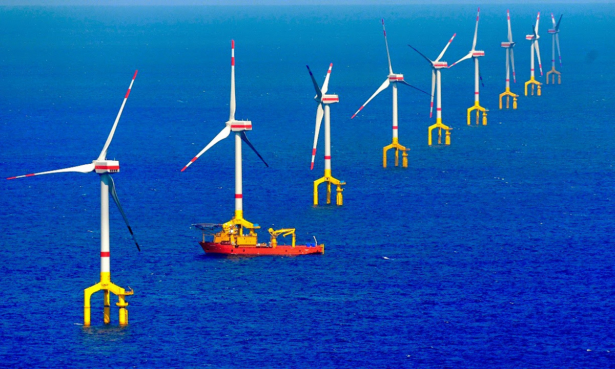 以大自然風力發電已成為趨勢，專家表示，英國再生能源在2016年占總發電量的比例已經達到25.1%。 圖：達志影像/路透社資料照片