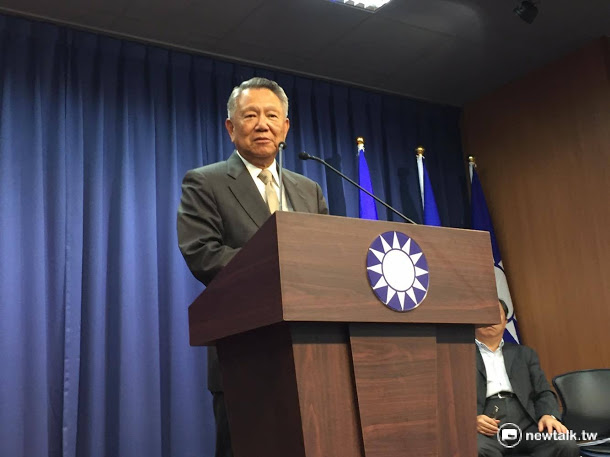 國民黨首席副主席詹啟賢7日透過聲明表示，因已完成階段性任務，決定即起辭去國民黨首席副主席一職。 圖：新頭殼資料照片