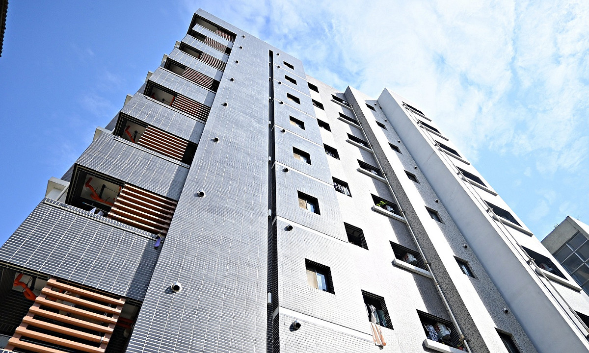 步行3分鐘即可到達府中捷運站的府中青年社會住宅。 圖：新北市城鄉局提供