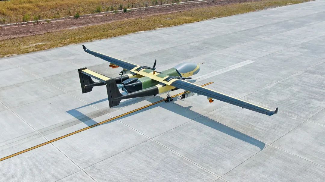 中國「TB-001」武裝無人機變型版「TB-A」支援四川人造雨作業。 圖：翻攝騰盾科創官網