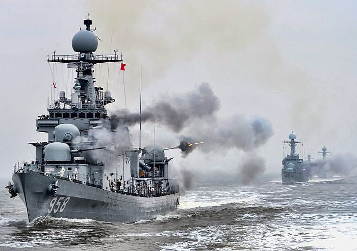 南韓蔚山級護衛艦「濟州號(FFK-958)」。 圖：翻攝南韓海軍