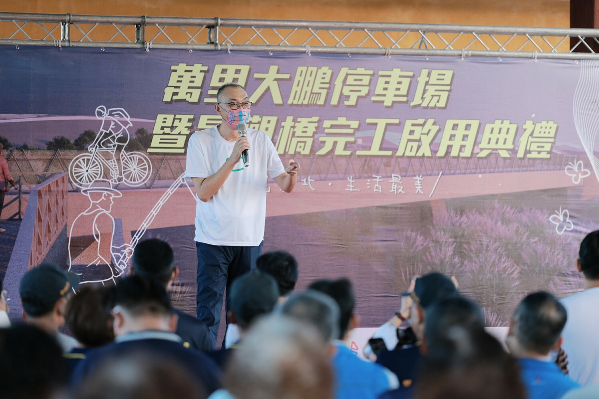 謝政達致詞。 圖：新北市城鄉局提供
