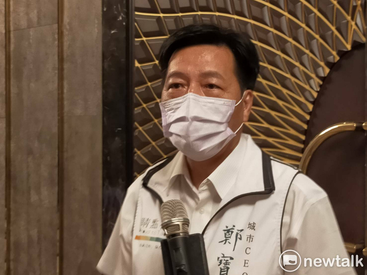 鄭寶清表示，參選桃園市長「勢在必行」。 圖：林昀真/攝