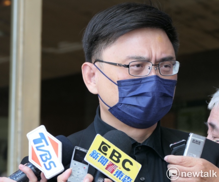 民進黨中評會主委賴瑞隆。 圖：林朝億/攝