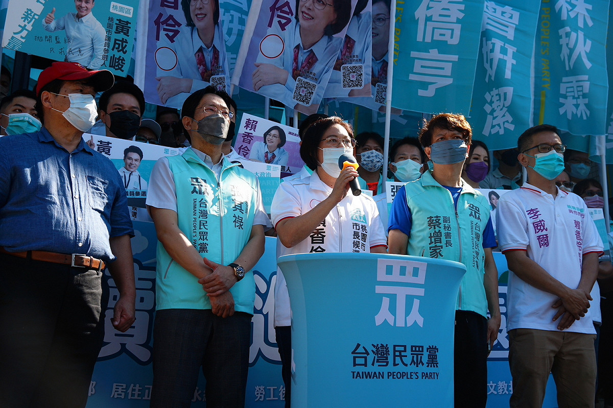 賴香伶允諾將打造桃園成為全台首屈一指的「青年首都」。 圖：賴香伶競選辦公室/提供
