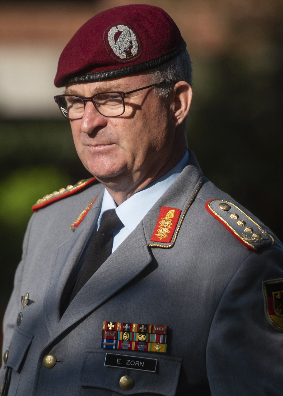 德國聯邦國防軍總監察長艾伯哈德·佐恩（Eberhard Zorn） 圖:翻攝自維基百科（資料照）