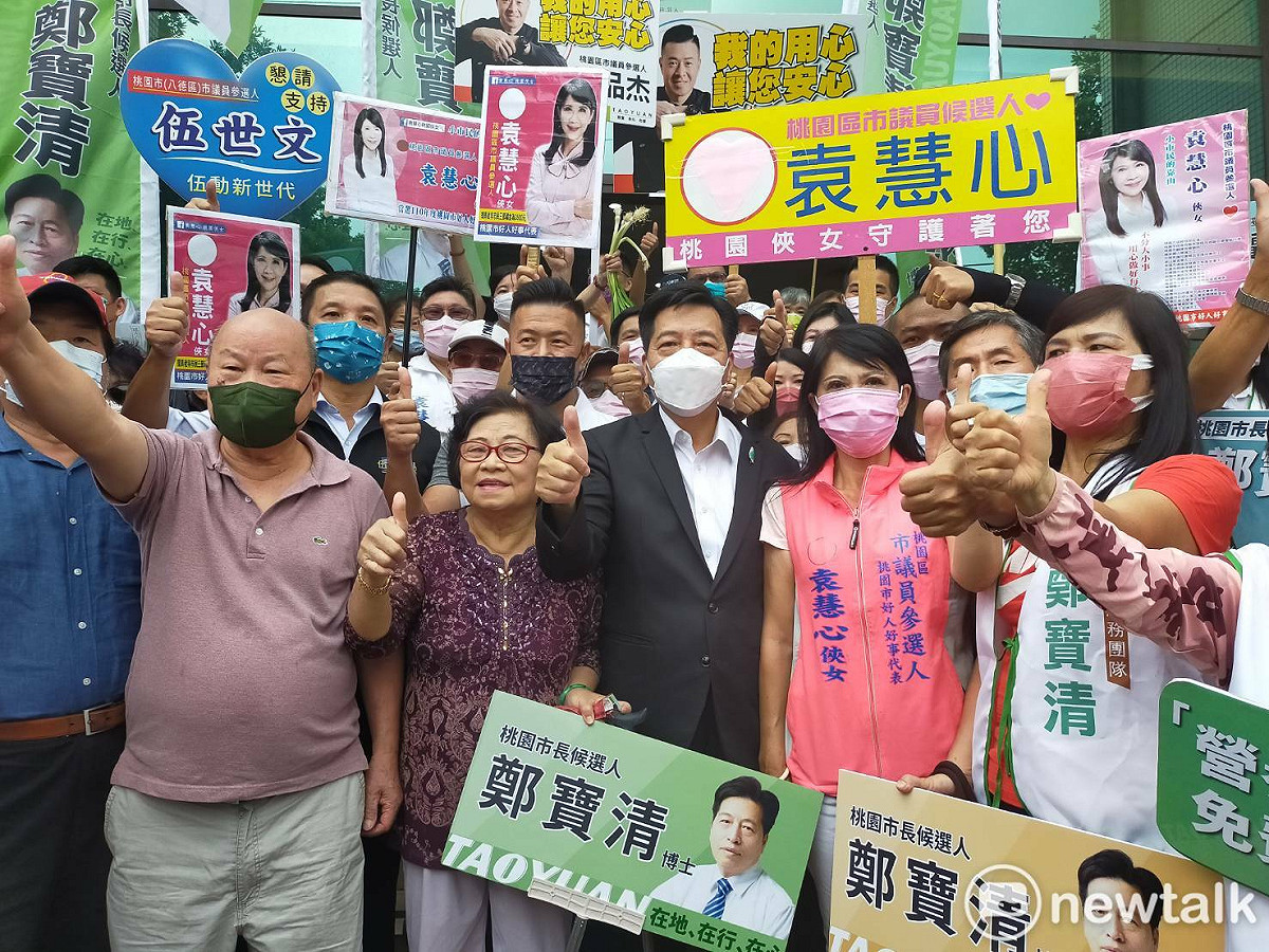 鄭寶清表示要發起「新黨外運動」，讓台灣留下民主的火種，讓台灣能有機會再次發光發亮。 圖：林昀真/攝