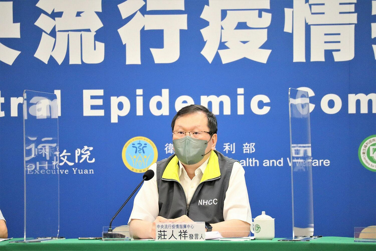 中央流行疫情指揮中心發言人莊人祥 圖：中央流行疫情指揮中心/提供