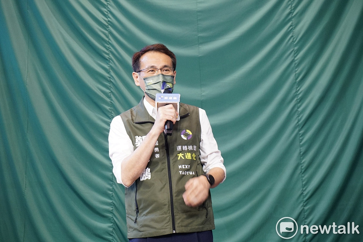 鄭運鵬認為張善政反省自己的事情毫無誠意的態度，對桃園市民不公平、不合理、也不可思議」 圖：林昀真／攝