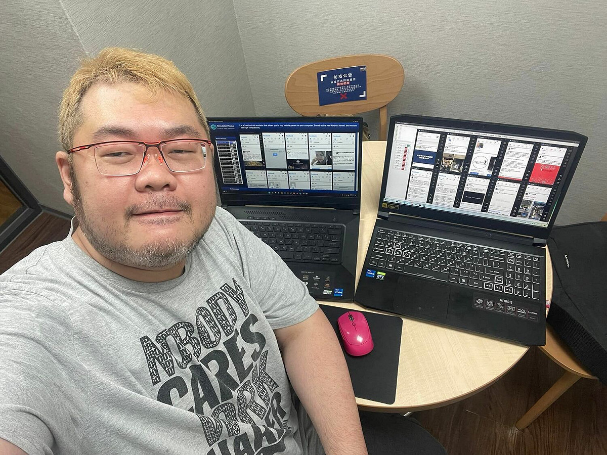 四叉貓發表「道歉啟事」，指他誤會鄭寶清了，「他真的沒有買網軍」，卻再加碼爆料，全部都是鄭的老婆弄的。 圖：翻攝自四叉貓臉書（資料照）