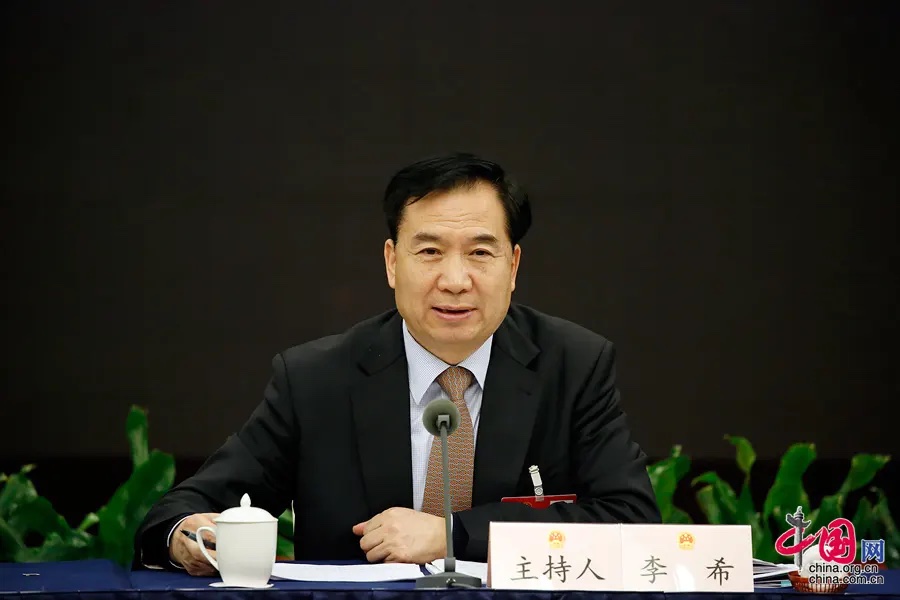 中國廣東省委書記李希。 圖：翻攝自中國網（資料照）