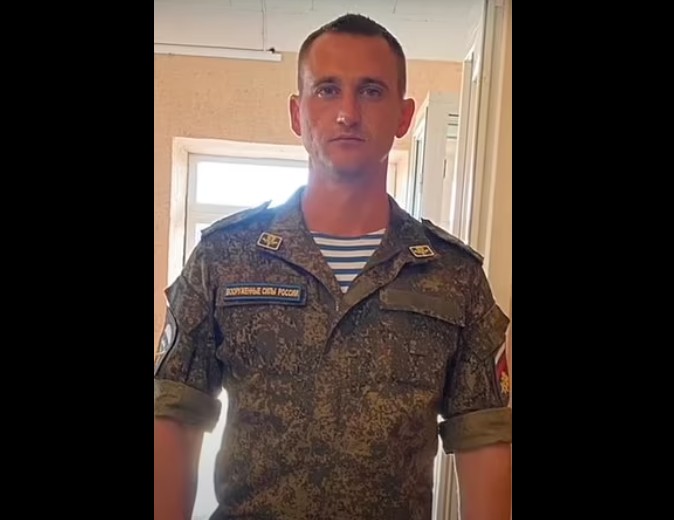 俄羅斯傘兵費拉提耶夫在網路發表141頁的戰爭回憶錄揭露俄軍真實面貌。 圖：翻攝VKontakte