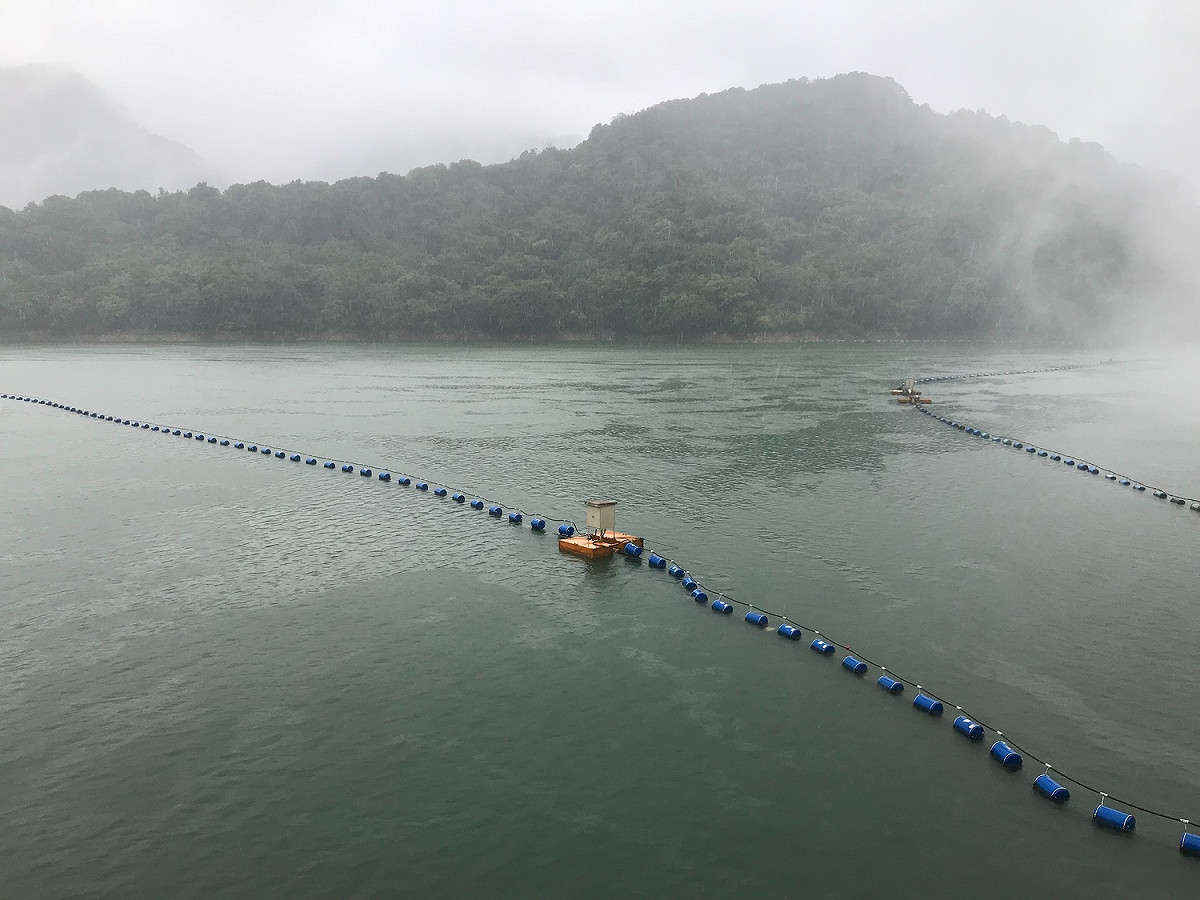 石門水庫從4月下旬到目前為止，水位上升超過5.6公尺，蓄水率從最低點至今增加了近10％。 圖：北水局／提供（資料照）