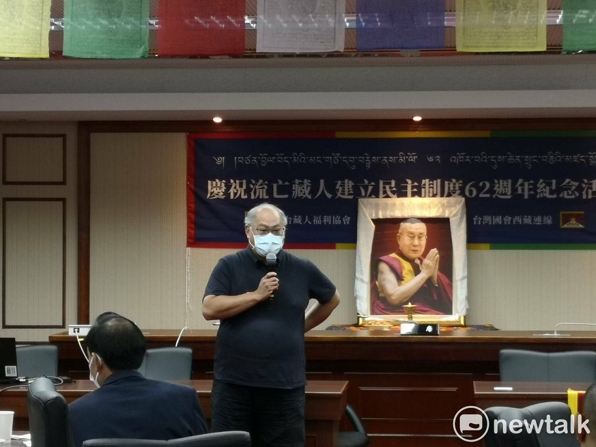 李明哲也出席活動。 圖：陳佩君／攝