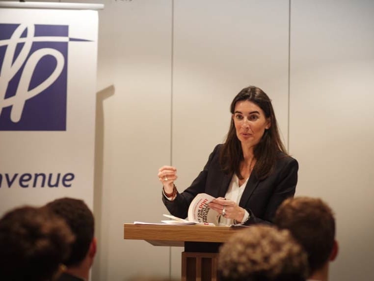 法國的右翼政治培訓學院「Institut de Formation Politique（ IFP ）。 圖：翻攝自IFP網頁（資料照）