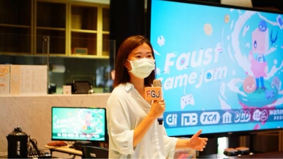 數位發展部數位產業署平台經濟組數位體驗科楊孫宜科長致詞 圖：創夢市集/提供