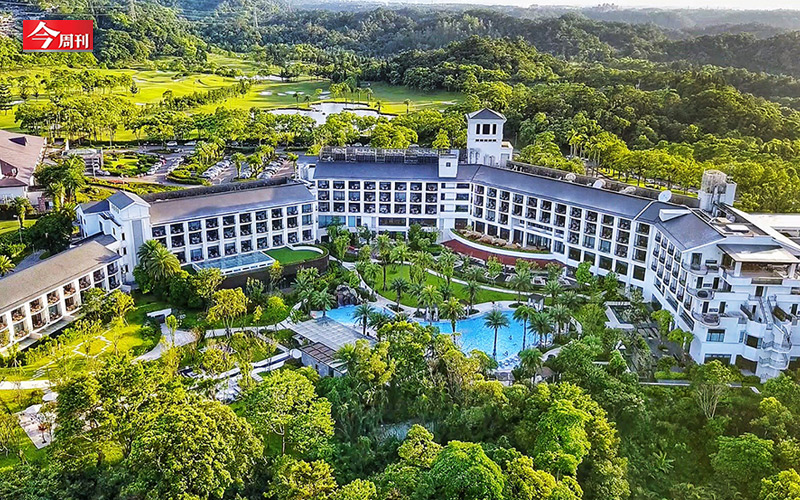 笠復集團董事長黃震智決定出售旗下的桃園大溪威斯汀酒店。  圖: 今週刊/提供 (取自大溪笠復威斯汀酒店臉書)