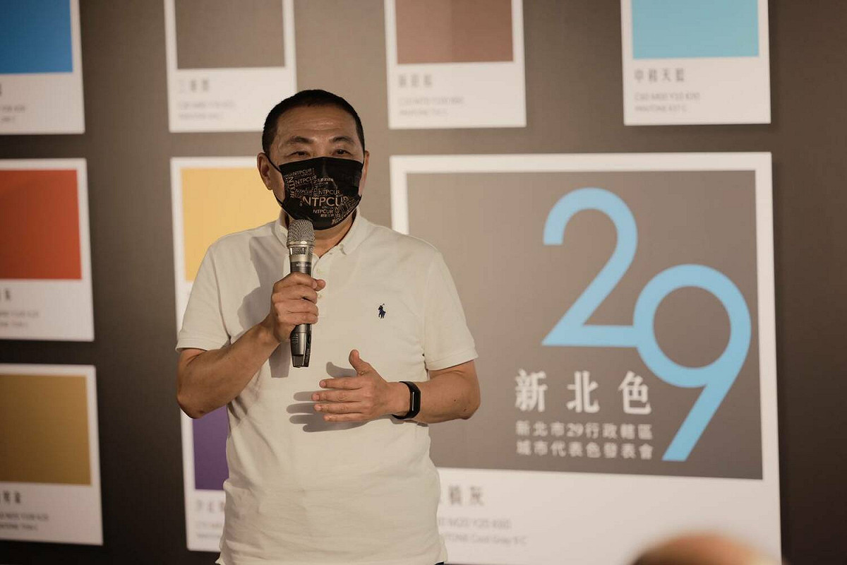 侯友宜致詞。 圖：新北市城鄉局提供