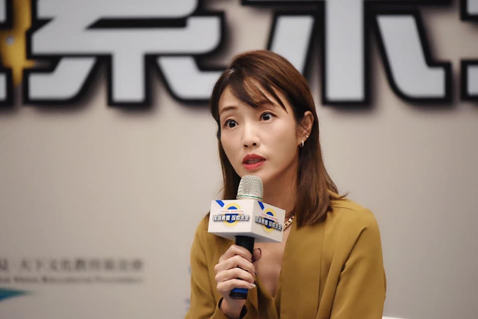 三立電視《消失的國界》前主持人李天怡。 圖: 翻攝自李天怡臉書