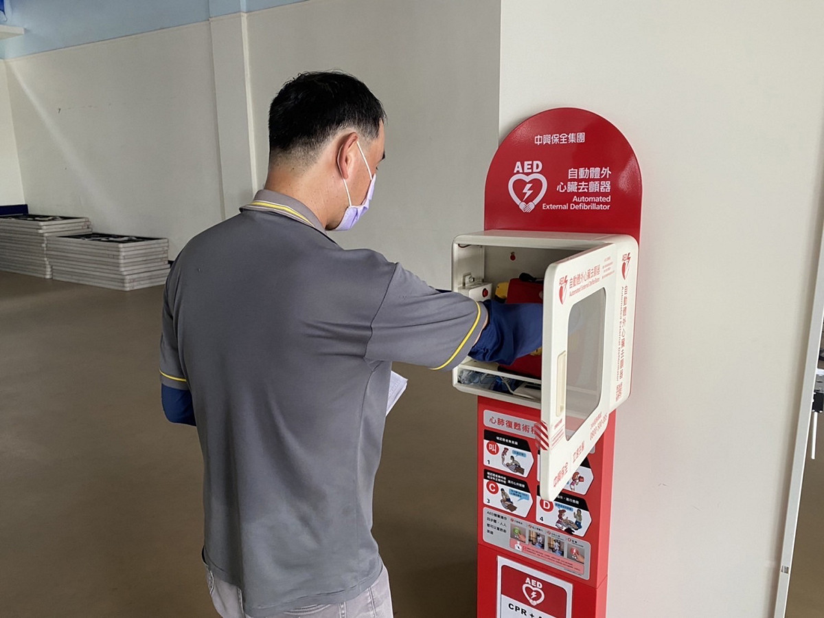 港務公司加強巡查客運場站相關設備，提供旅客安全的環境。 圖：台灣港務公司港棧管理處／提供