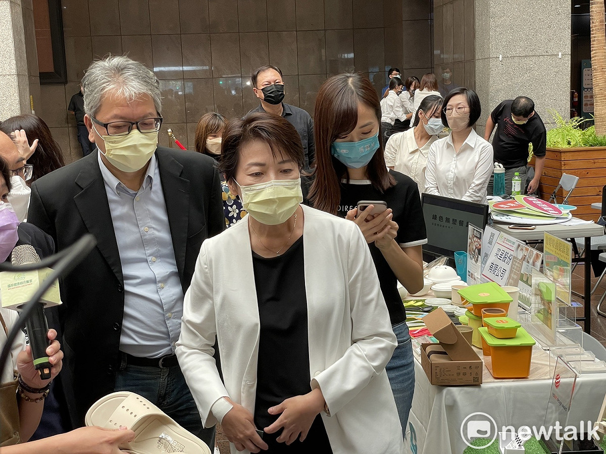 無黨籍台北市長參選人黃珊珊。 圖：周煊惠 / 攝