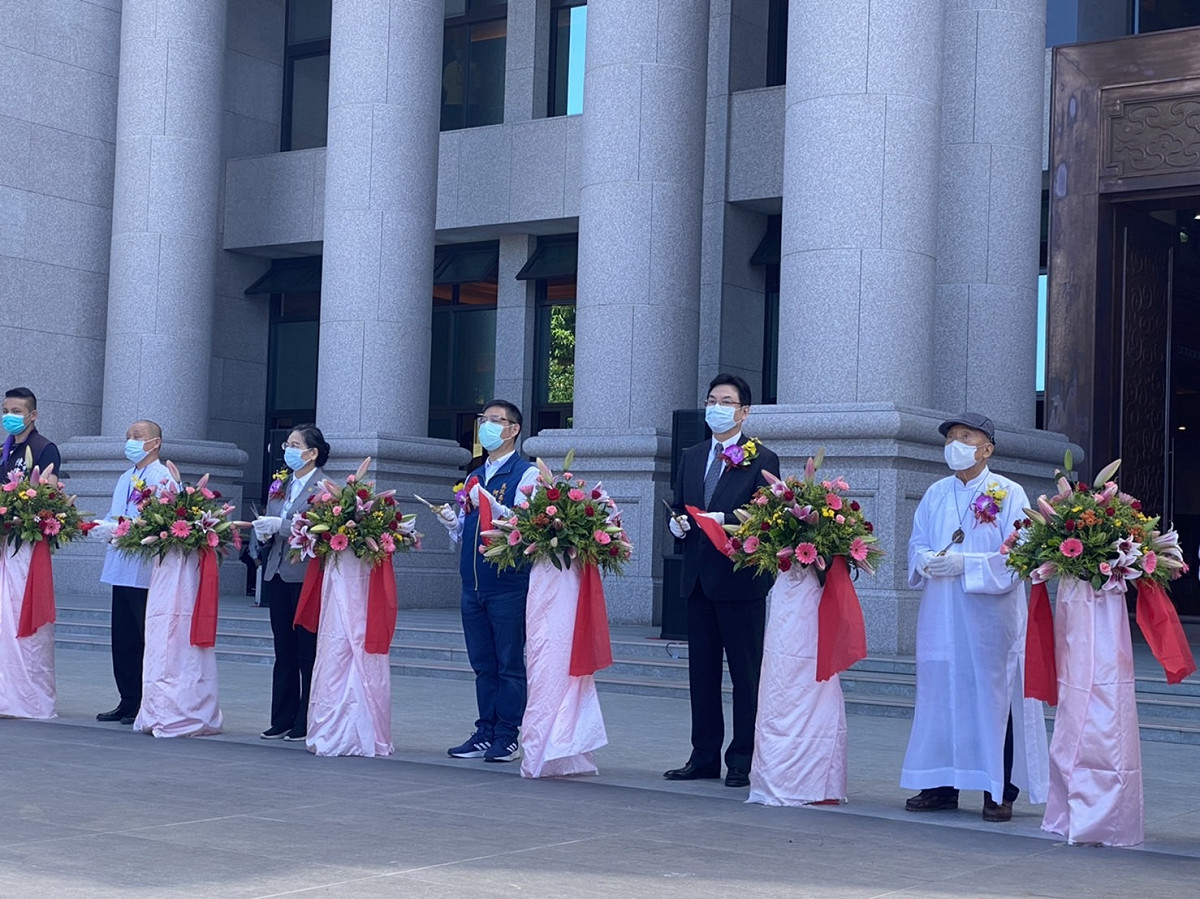揭幕儀式。 圖：新北市民政局提供