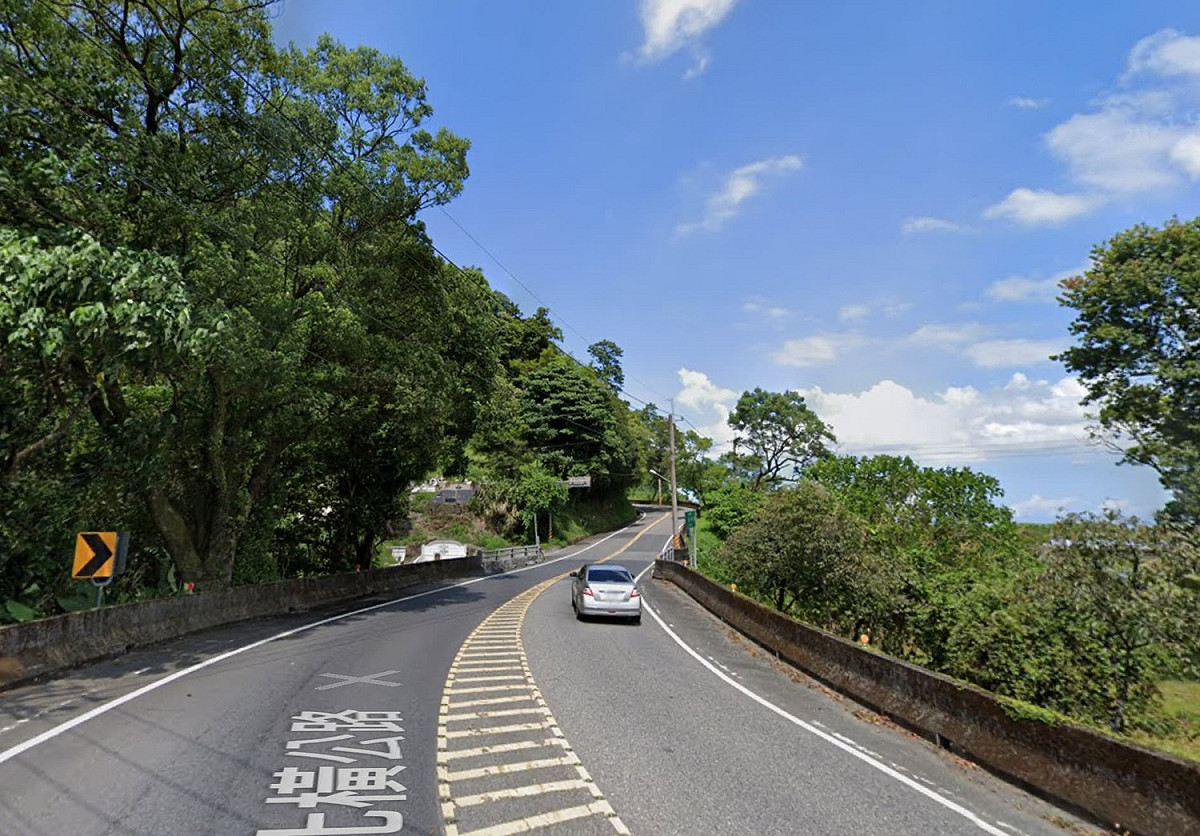 北橫公路及新烏公路已逐級提升警戒作業，將視風雨情況，不排除預警封閉。 圖：翻攝自Google map（示意圖）