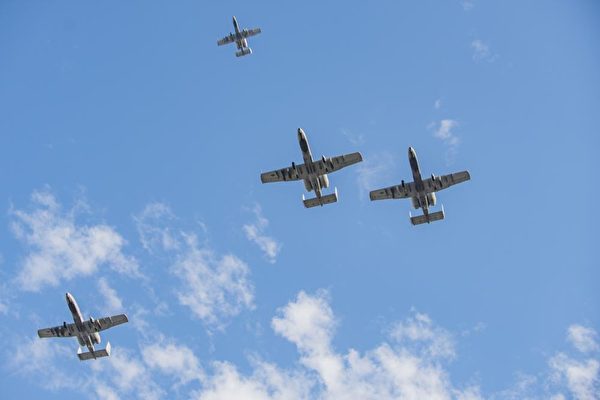 共有 15 個中隊、37 架 A-10 攻擊機參與Hawgsmoke比賽。 圖：翻攝自US Air National Guard