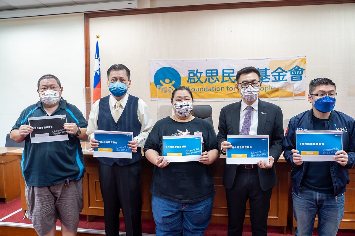 啟思民本基金會發布9月費死議題調查，結果顯示國人高度認同該執行死刑。 圖：江啟臣辦公室/提供