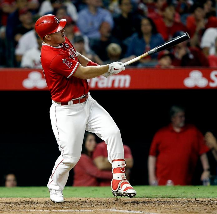 Mike Trout。 圖／美聯社／達志影像