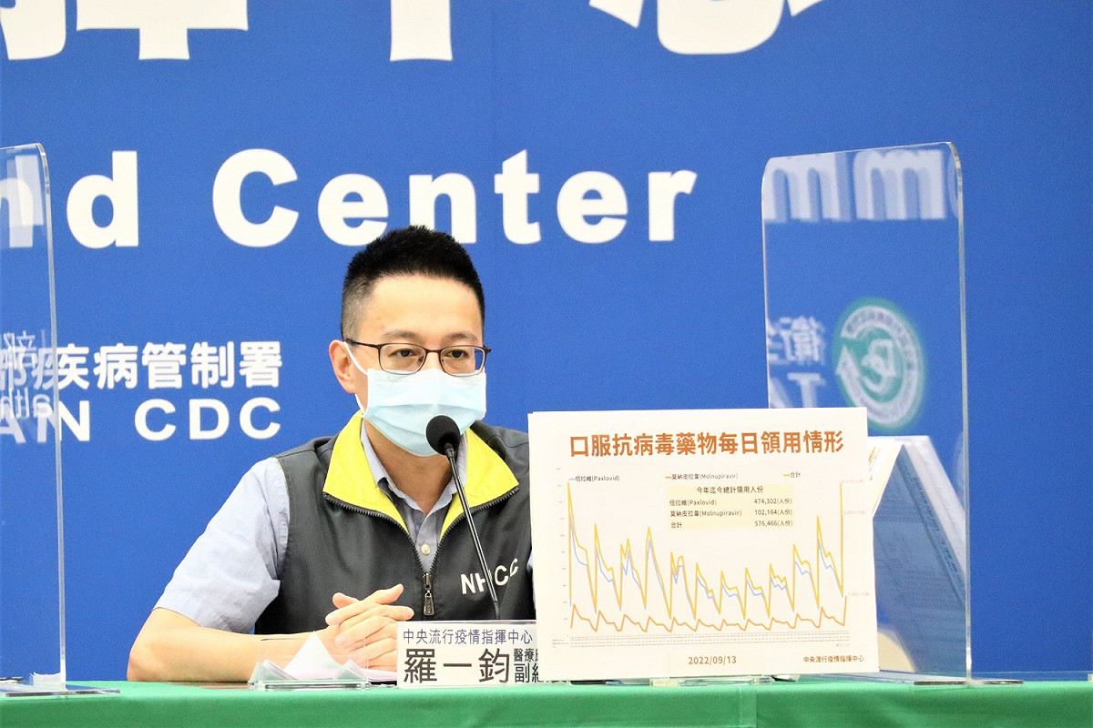 中央流行疫情指揮中心醫療應變組副組長羅一鈞。 圖：中央流行疫情指揮中心／提供