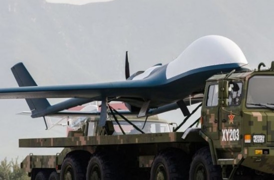 解放軍BZK-005高空遠程偵察無人機。(示意圖) 圖 : 翻攝自 military.people.cn.com