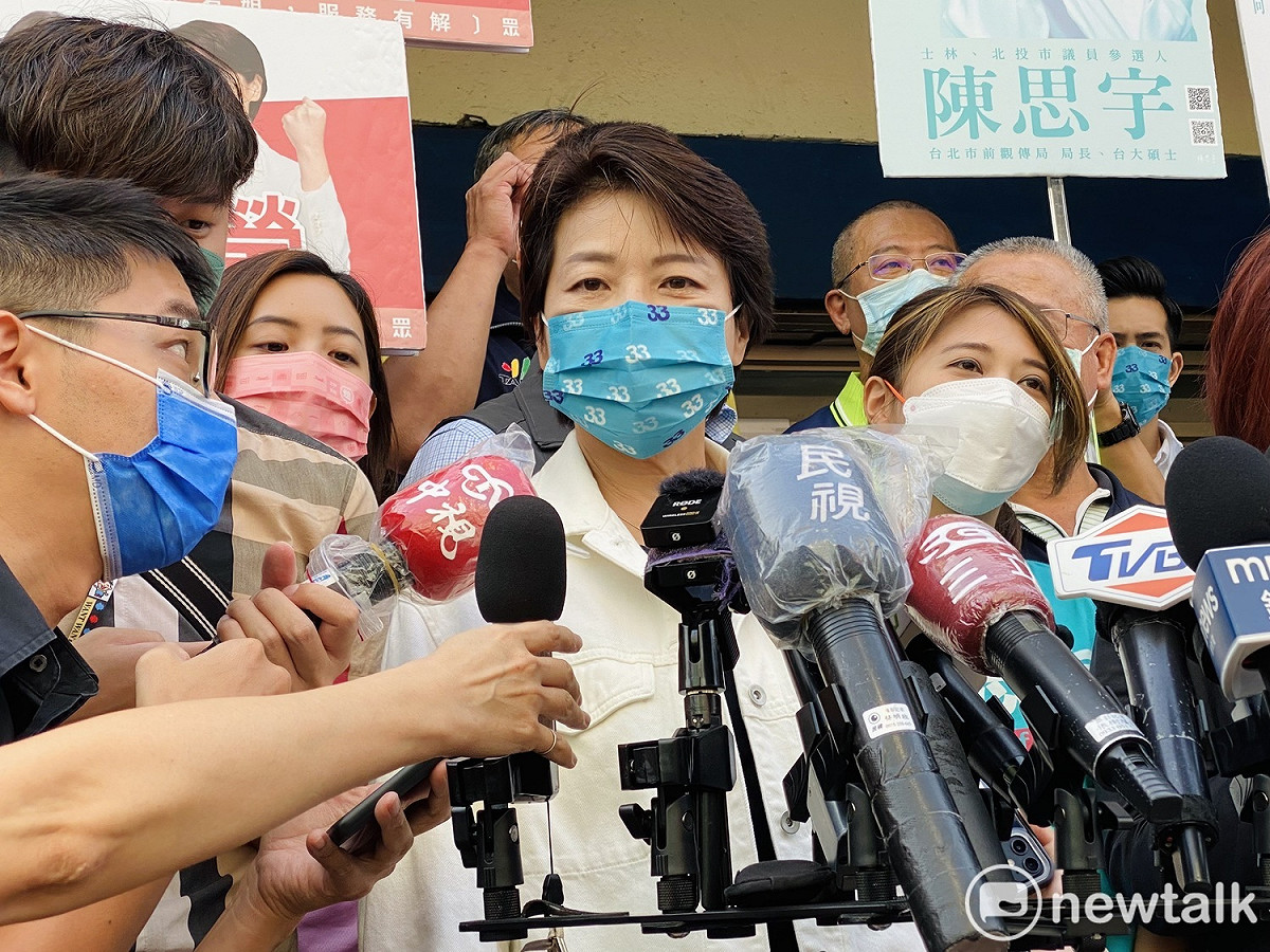 無黨籍台北市長參選人黃珊珊。 圖：周煊惠 / 攝（資料照）