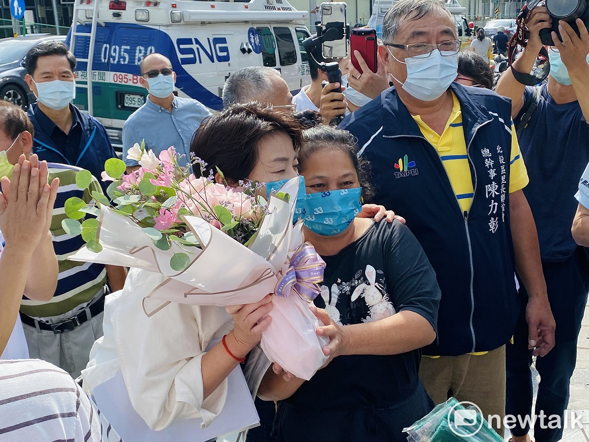 無黨籍台北市長參選人黃珊珊。 圖：周煊惠 / 攝