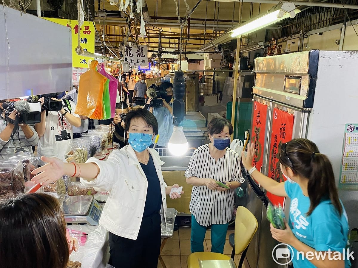 無黨籍台北市長參選人黃珊珊。 圖：周煊惠 / 攝
