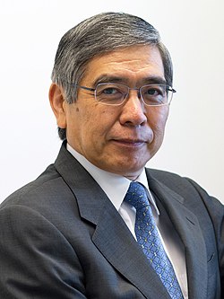 日本央行執行長黑田東彥 圖：翻攝自維基百科