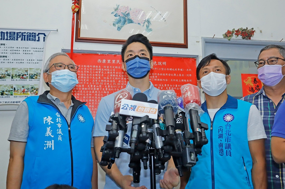 國民黨台北市長候選人蔣萬安。 圖：蔣萬安競選辦公室/提供