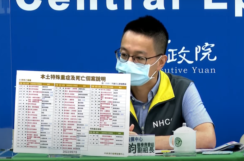 中央流行疫情指揮中心醫療應變組副組長羅一鈞。 圖：中央流行疫情指揮中心／提供