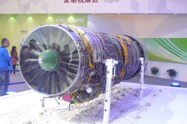 中國「渦扇-10」發動機。 圖：翻攝自前沿崗哨（資料照）