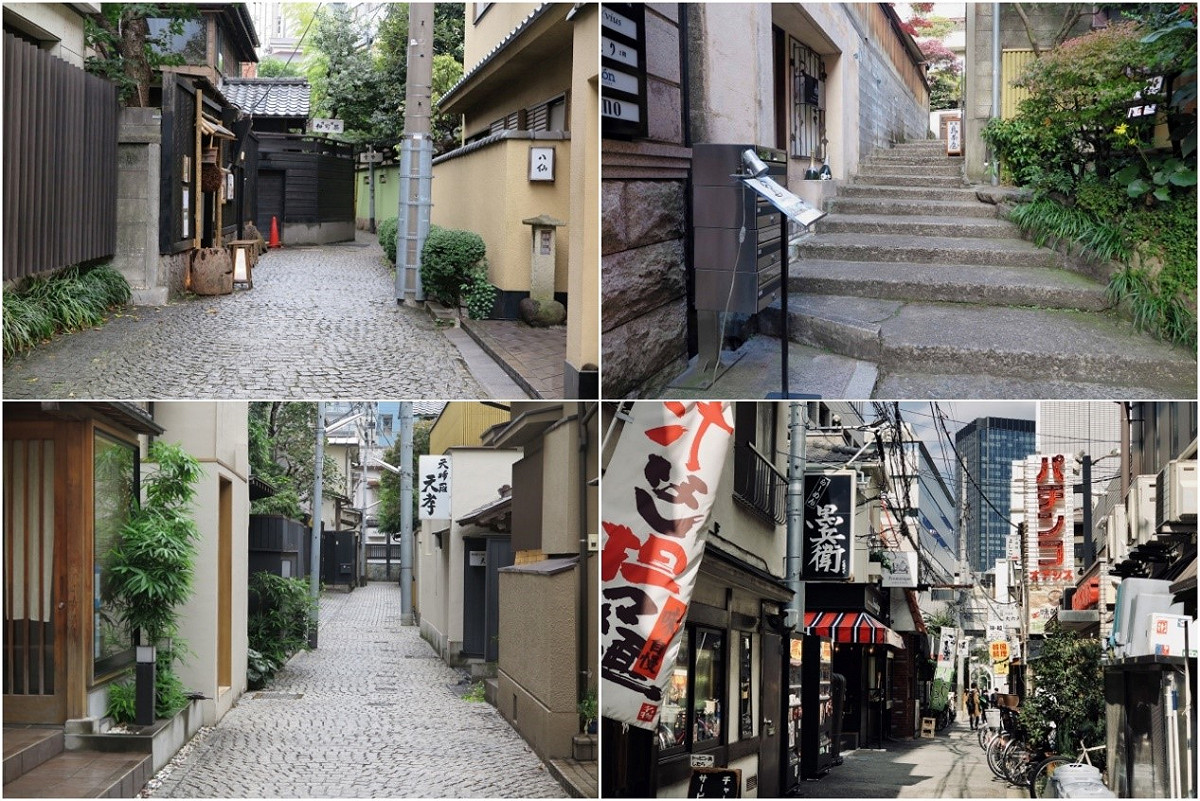 具有日式風情的「兵庫橫丁」「捉迷藏橫丁」「藝妓小路」「神樂小路」。 圖：東京觀光事務所台灣辦事處／提供