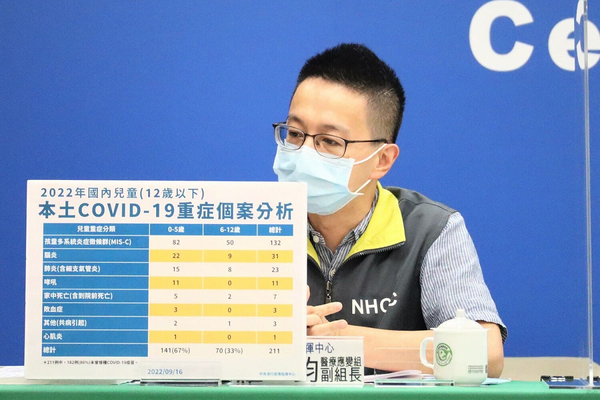 中央流行疫情指揮中心醫療應變組副組長羅一鈞。   圖：中央流行疫情指揮中心／提供