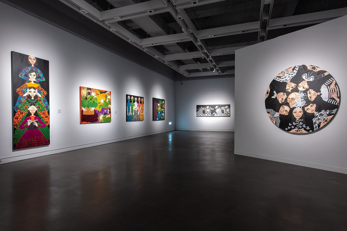 《野放途》展場一隅。 圖：高美館提供