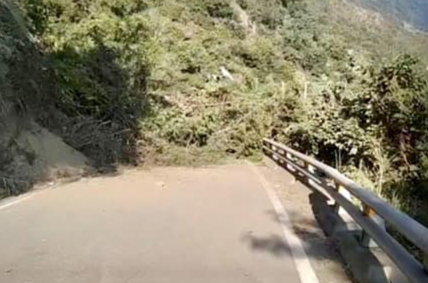 接連兩日大小地震不斷，花東地區公路傳出不少災情。（資料照） 圖：擷自伍麗華臉書