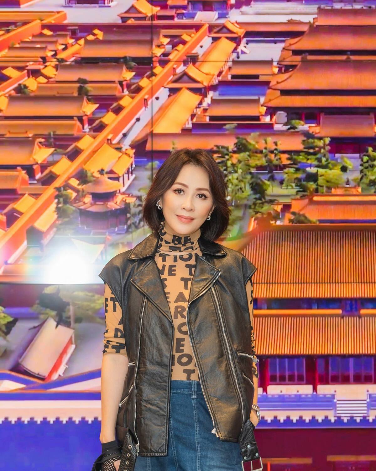 港星劉嘉玲。 圖:：翻攝自劉嘉玲 Carina Lau臉書