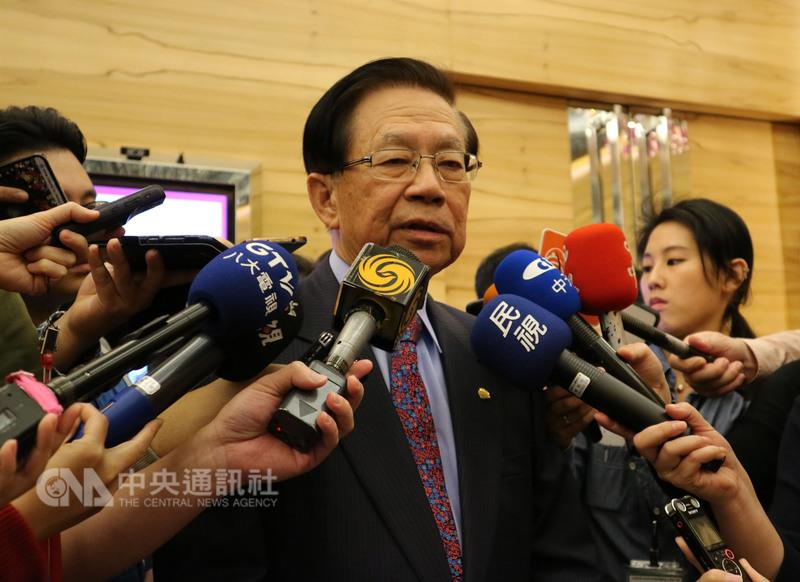 海基會董事長田弘茂6日發出聲明，已和李遠哲接洽，並說明當年沒有恐嚇之意。 圖：中央社資料照片
