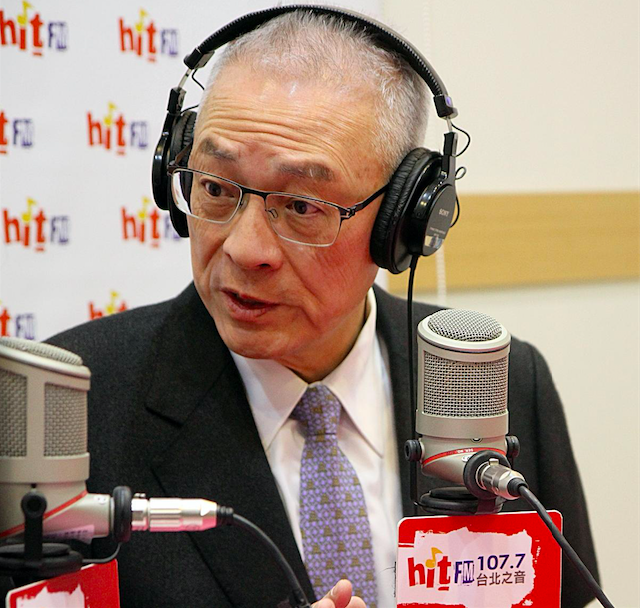 前副總統吳敦義24日接受媒體專訪。 圖：《蔻蔻早餐》提供