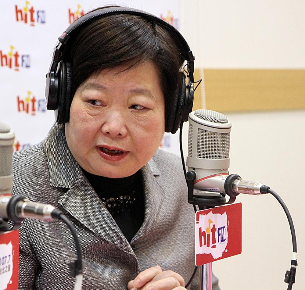 新任的勞動部長林美珠10日接受媒體專訪。 圖：Hit Fm聯播網提供