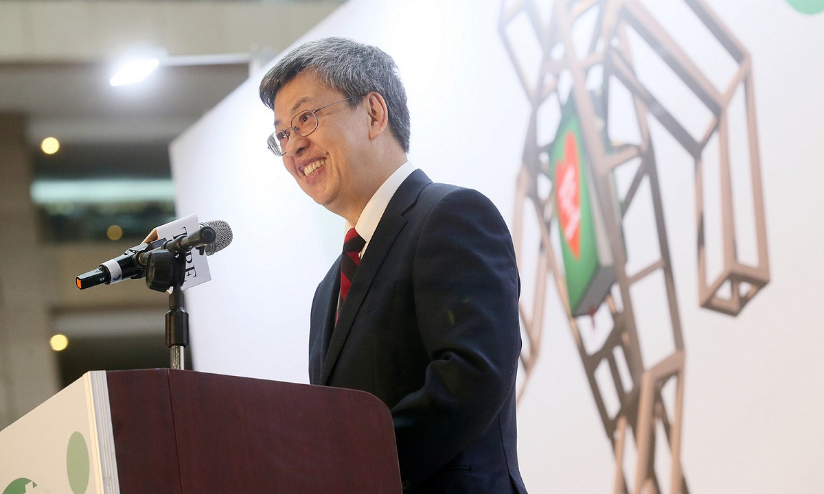 針對婚姻平權議題，副總統陳建仁接受法國《十字架報》表示，台灣贊成與反對的力量不相上下。 圖：新頭殼資料照片